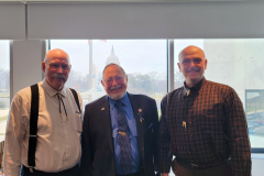 Senator Bert Stedman, Congressman Don Young, and Senator Click Bishop discussed the energy needs of Alaskans at the annual meeting of The Energy Council in Washington, D.C, March 2022,